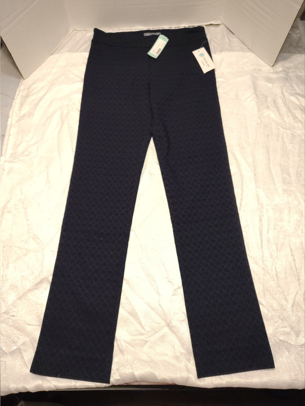 Erica Taylor Karen Printed Straight Leg Pants - MEDIUM